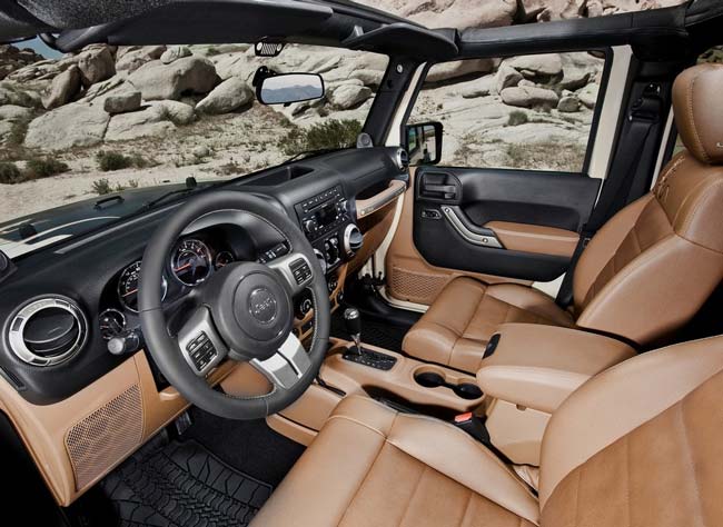 jeep wrangler mojave interior