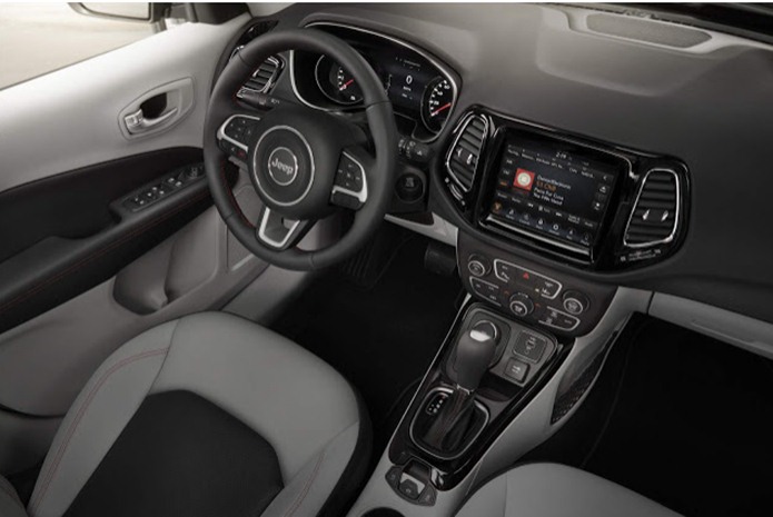 novo jeep Compass 2017 limited interior