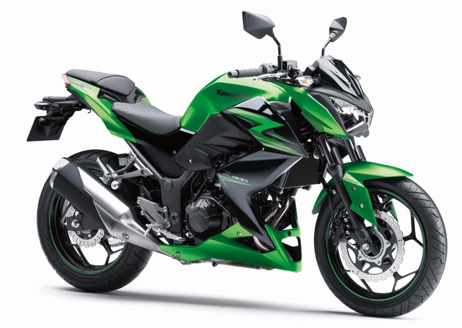 kawasaki z300 2016 verde