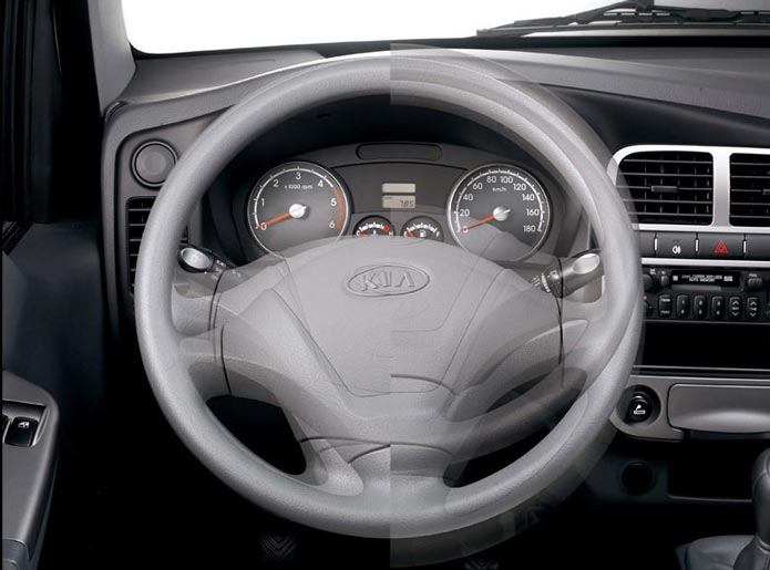 kia bongo interior