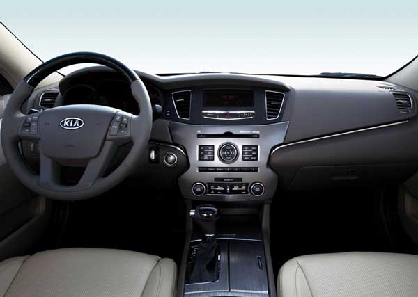 interior kia cadenza 2011