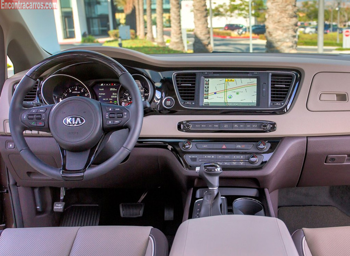 kia carnival / sedona 2015 interior painel