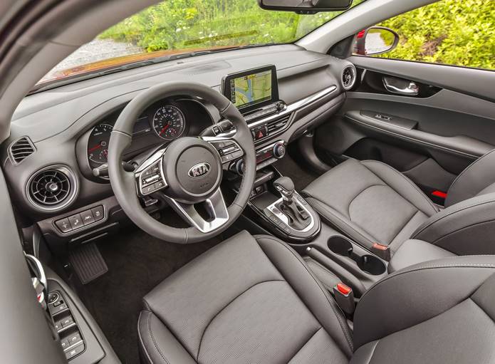 novo kia cerato 2020 interior painel