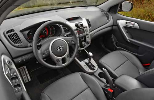 kia forte interior