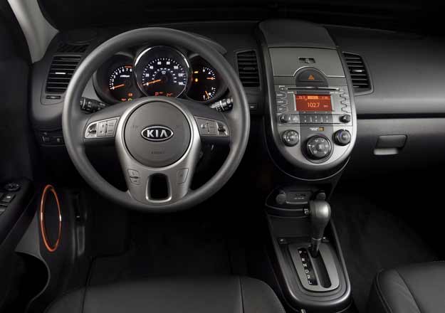 interior painel kia soul