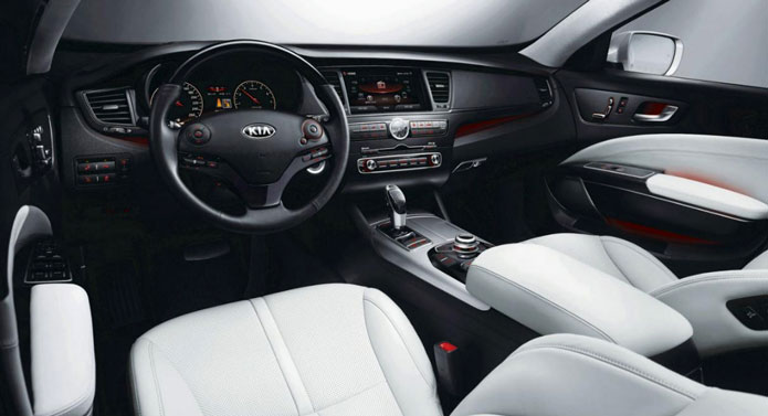 kia k9 interior