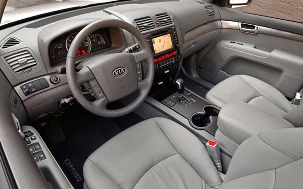 interior painel kia mohave 2010