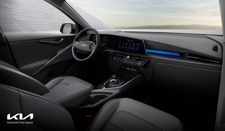 kia niro 2023 interior dashboard