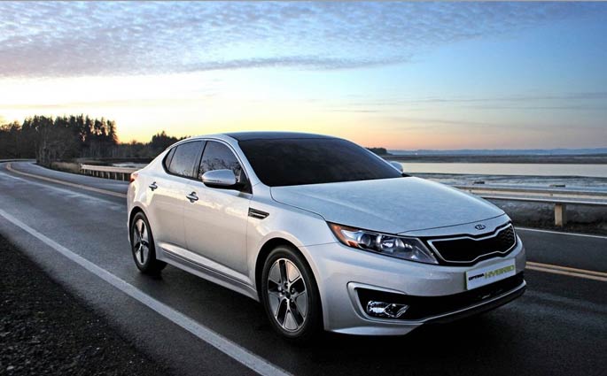 kia optima híbrido