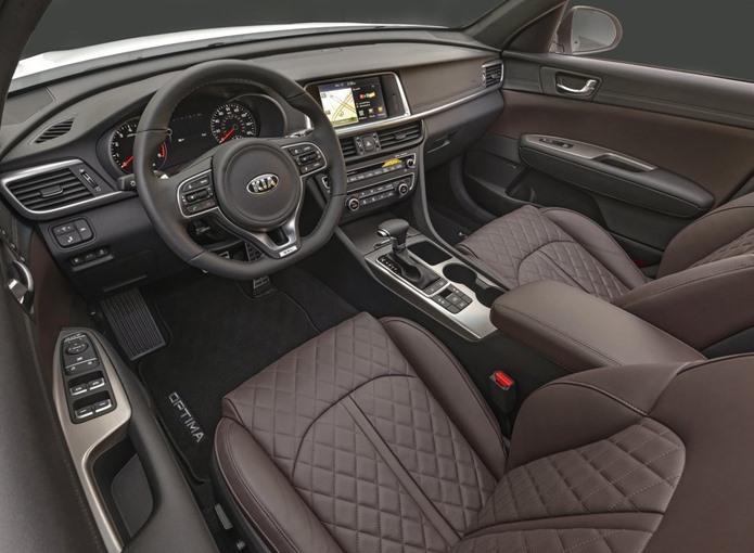 kia optima 2016 interior