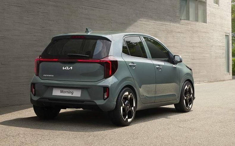 kia picanto 2024 traseira rear view