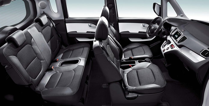 interior kia ray ev