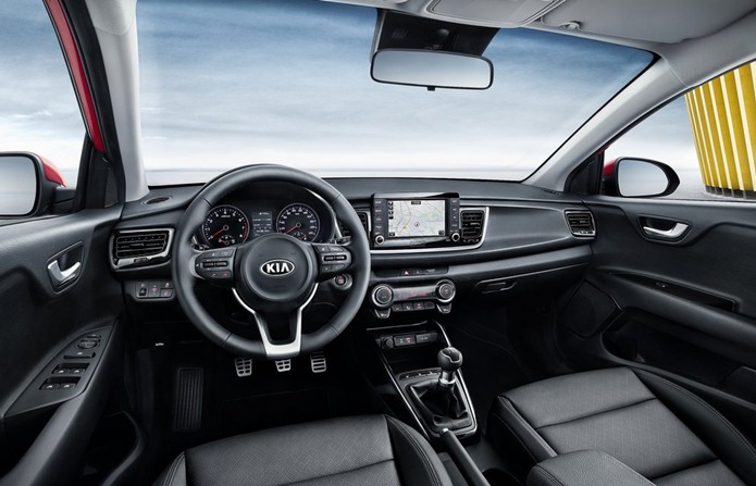 kia rio 2017 interior