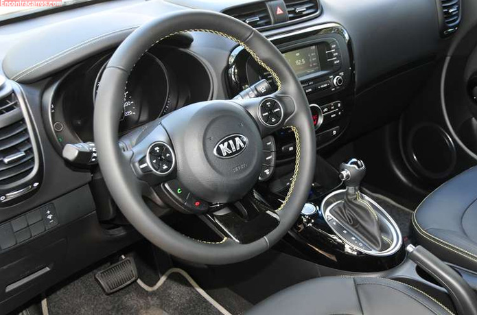 novo kia soul interior painel