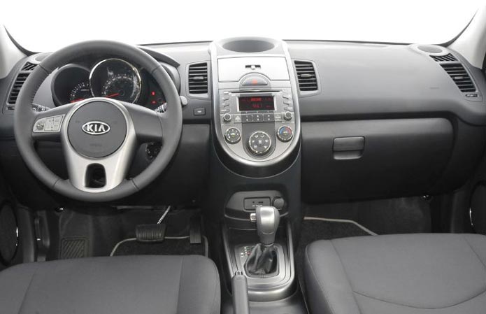 interior painel kia soul flex