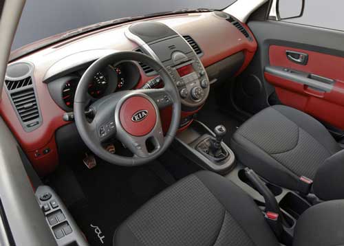 kia soul interior