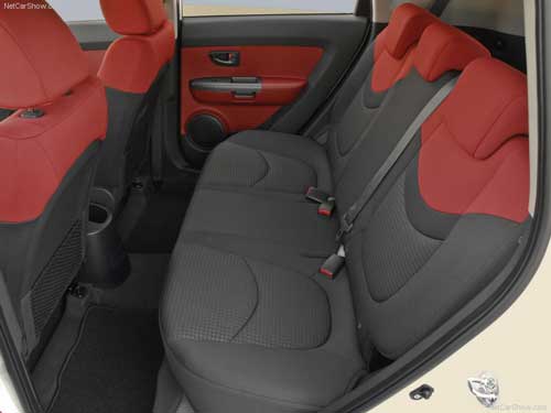 novo kia soul interior parte traseira