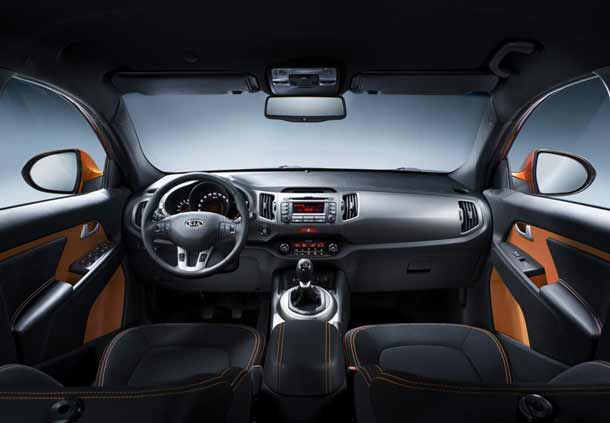 interior novo kia sportage 2011