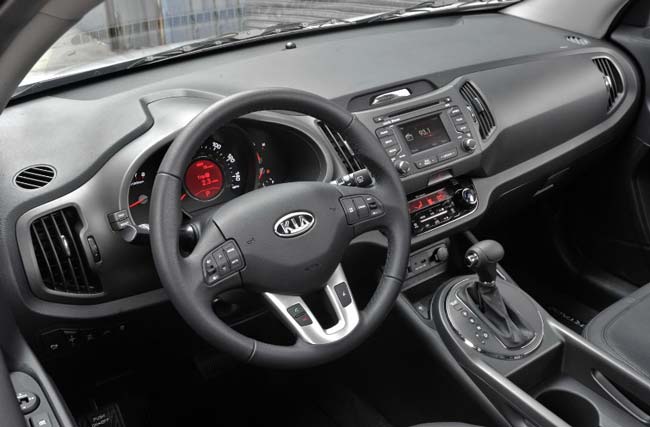 kia sportage 2011 interior painel / interior dashboard