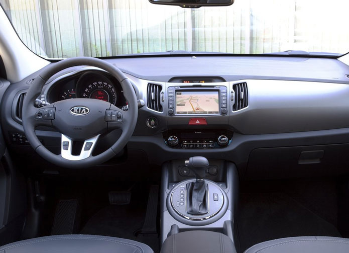 kia sportage 2012 interior painel