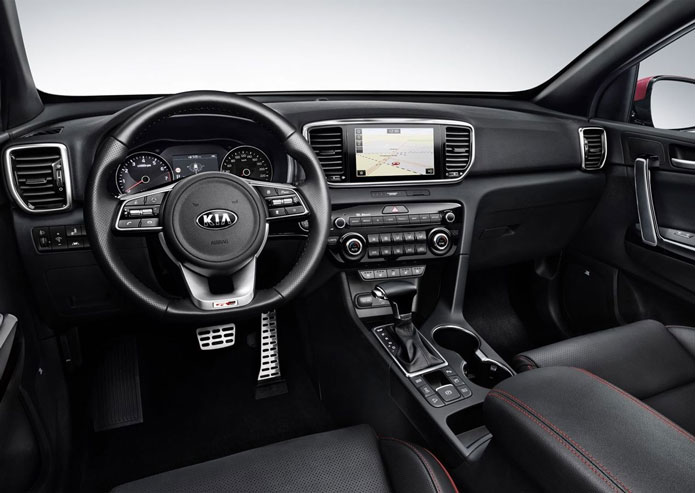 novo kia sportage 2019 interior