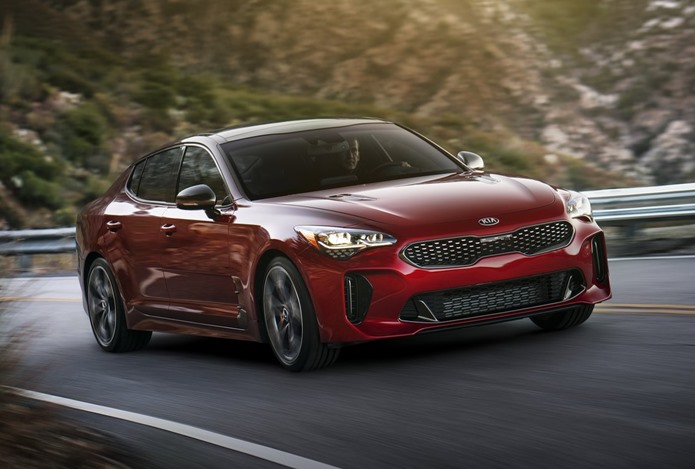 novo kia stinger 2018