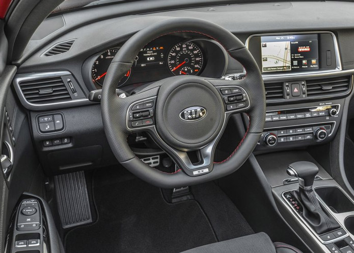 kia optima 2016 interior