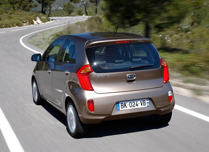 novo kia picanto 2012 traseira