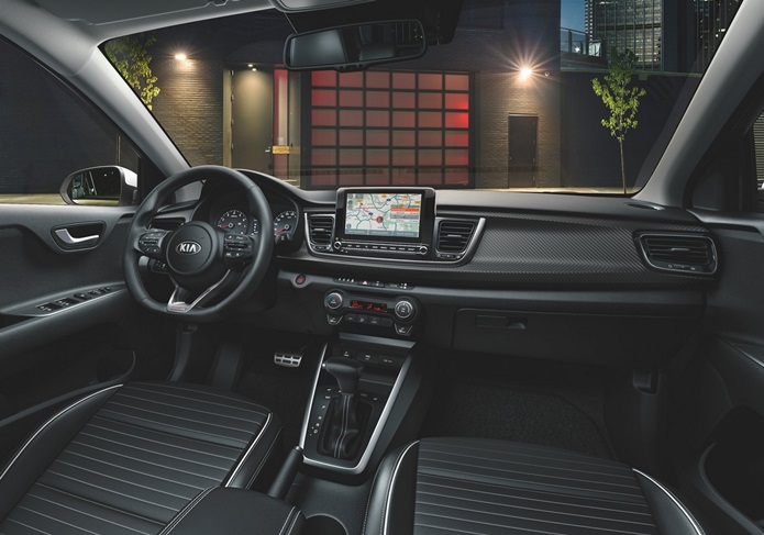 kia rio 2021 interior