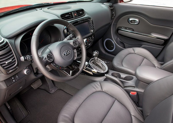 novo kia soul interior