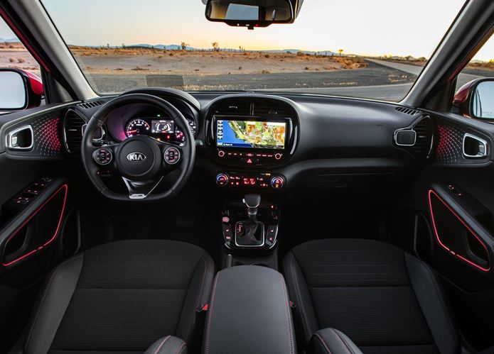 kia soul 2020 interior painel