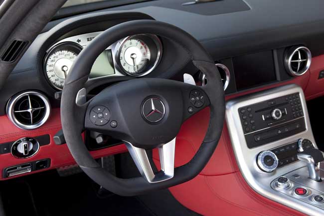 interior mercedes sls amg black edition kicherer