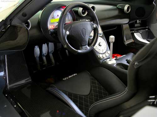 koenigsegg ccx, interior