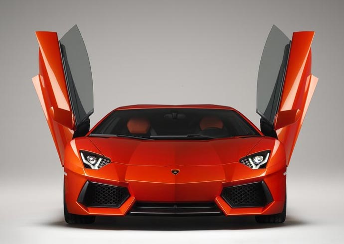 lamborghini aventador lp700-4 frente