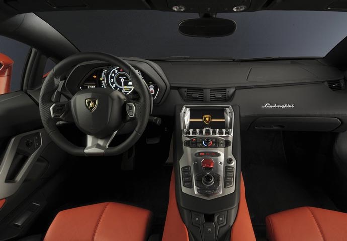 lamborghini aventador lp700-4 interior painel