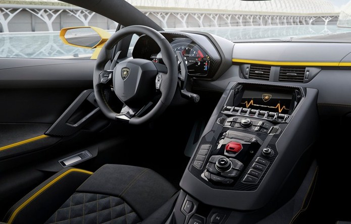 lamborghini aventador s 2017 interior