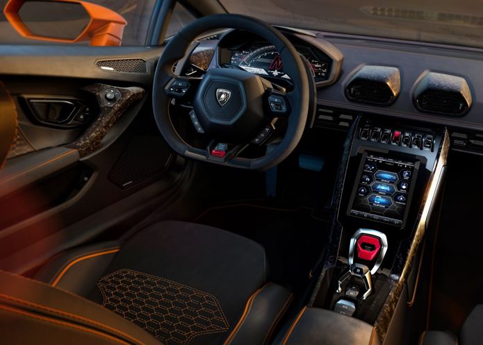 lamborghini huracan evo 2019 interior