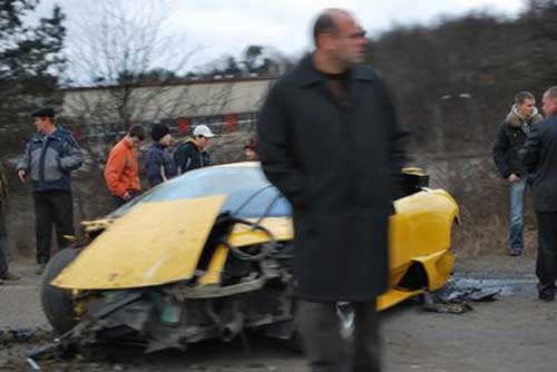 murcielago batido na russia / murcielago crashed n° 143