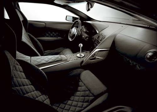 interior Lamborghini Murciélago LP640