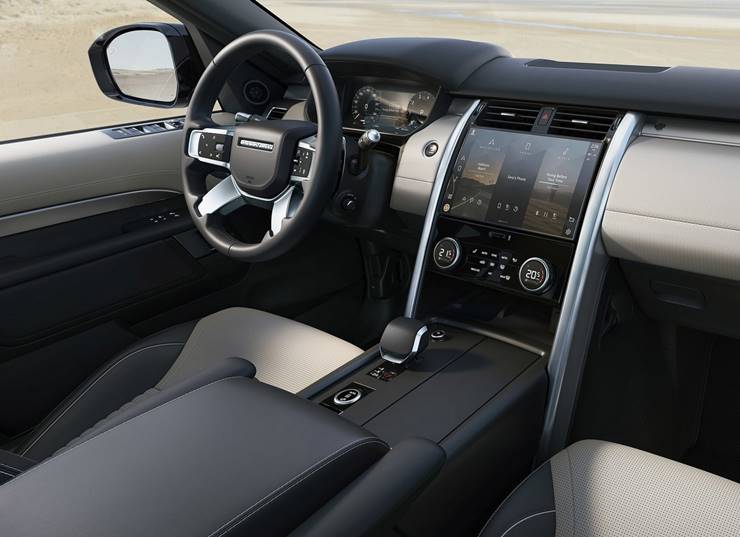 land rover discovery 2022 interior