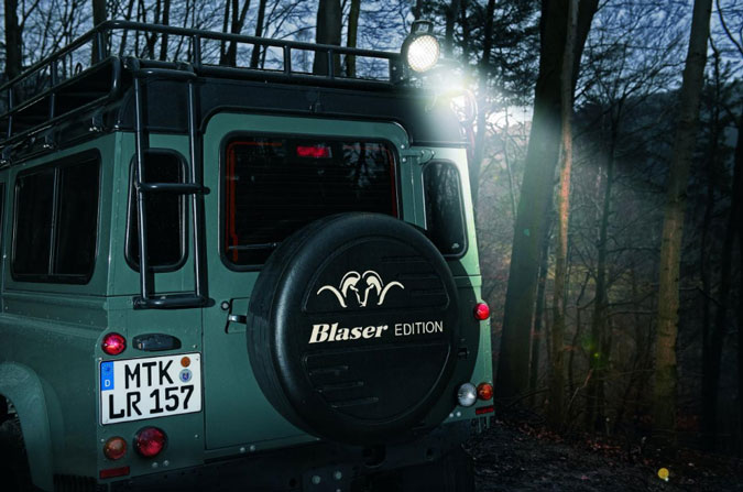 land rover defender blaser edition