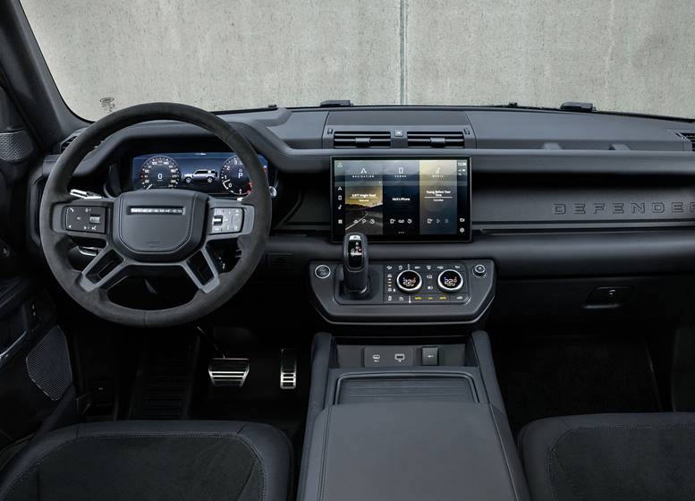 land rover defender 2022 interior painel