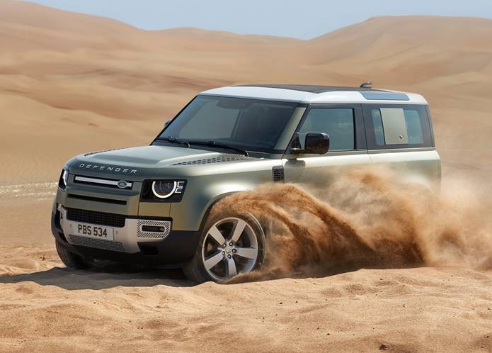 novo land rover defender 2020