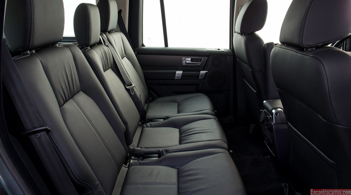 land rover discovery 2014 interior banco traseiro