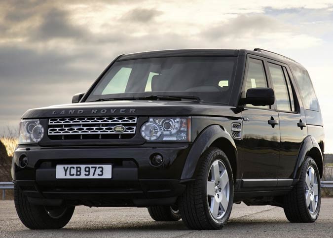 land rover dyscovery armoured