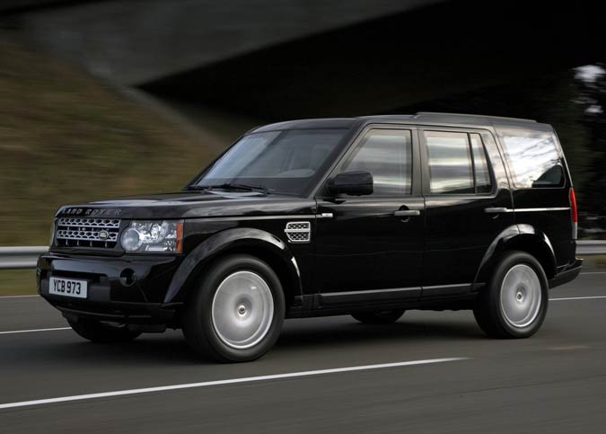 land rover dyscovery armoured