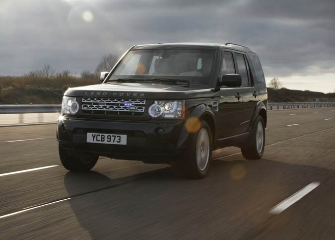 land rover dyscovery armoured