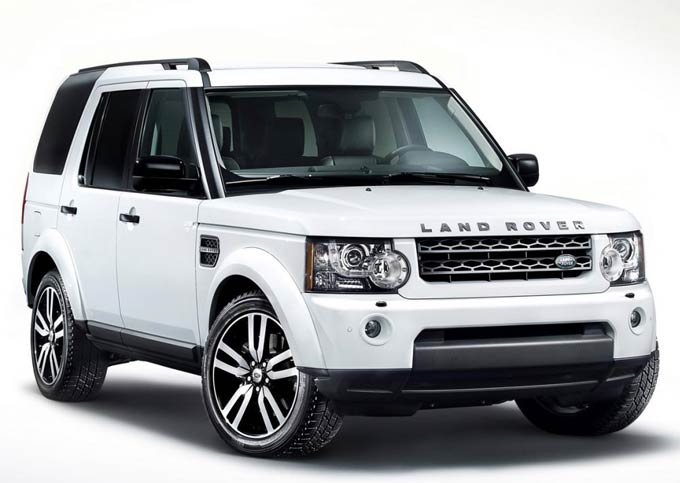 land rover black and white