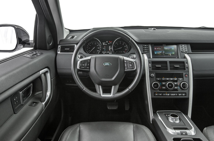 land rover discovery sport black interior