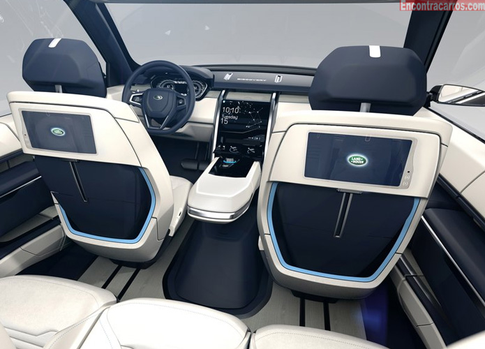 land rover discovery vision concept interior